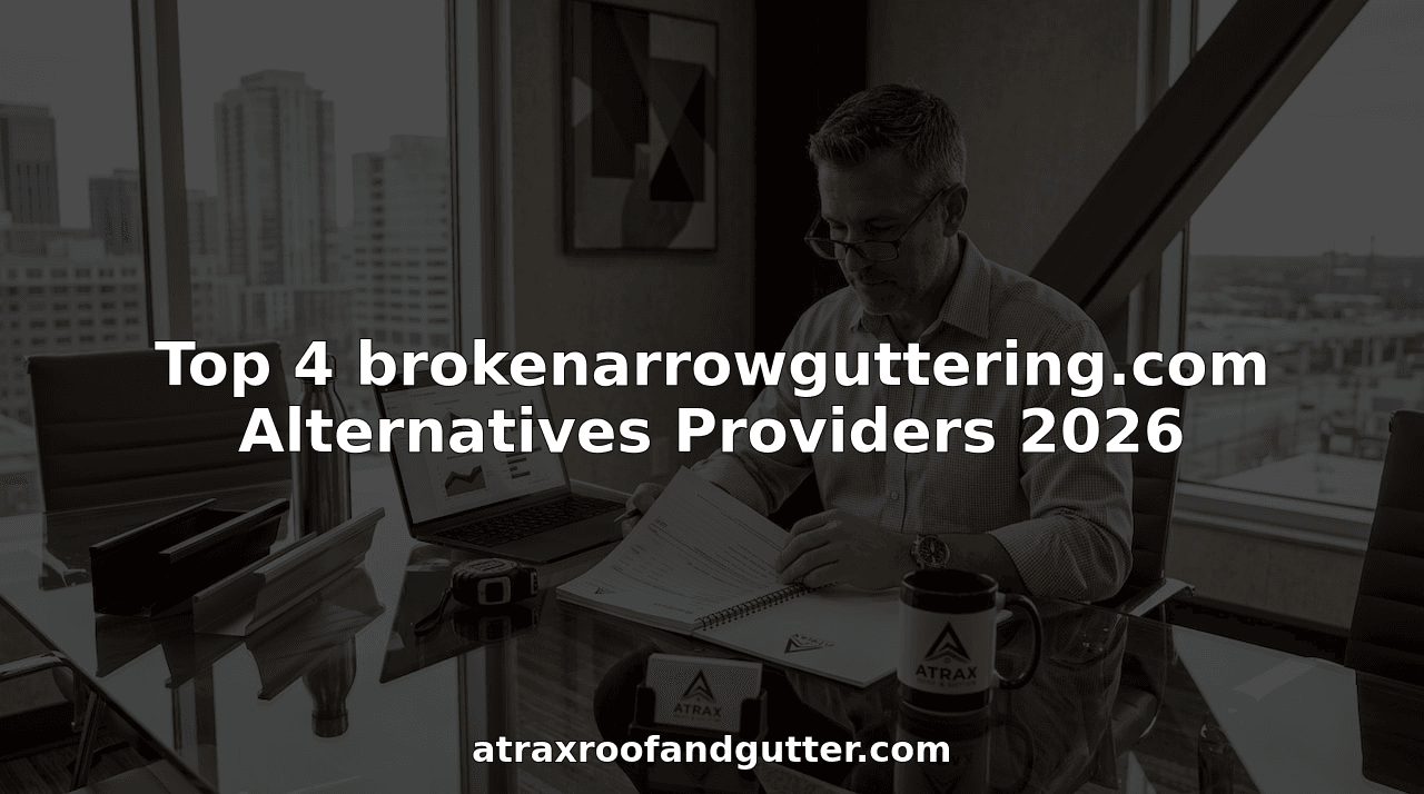 Top 4 brokenarrowguttering.com Alternatives Providers 2026