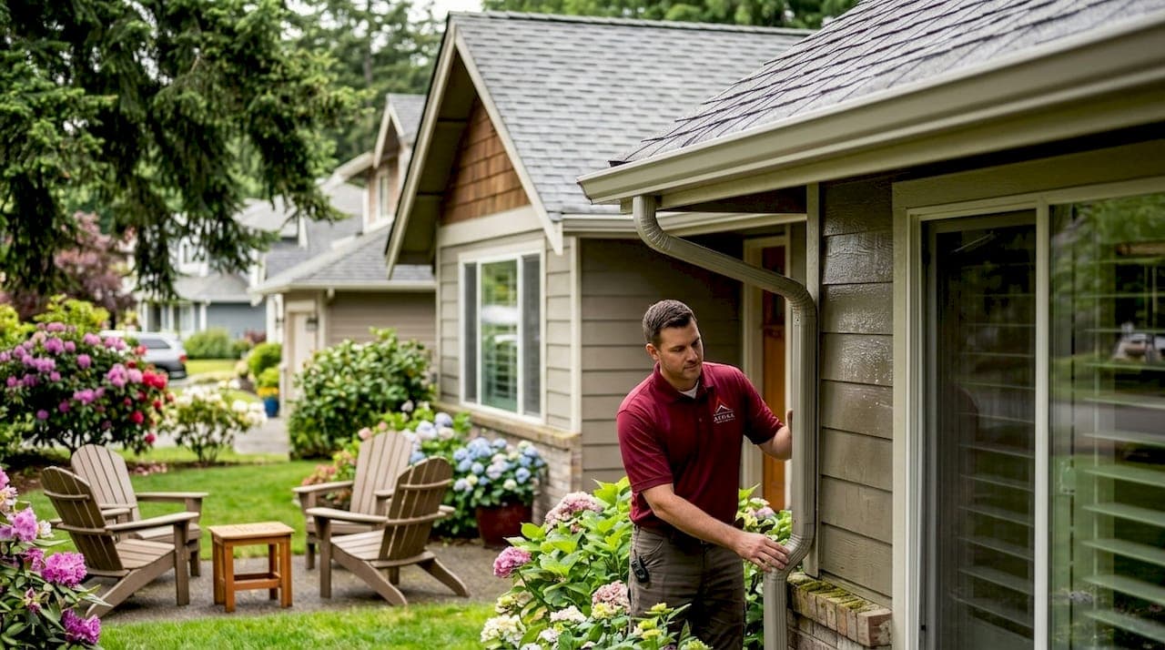 Seamless Gutters and Property Appeal: A Washington Guide